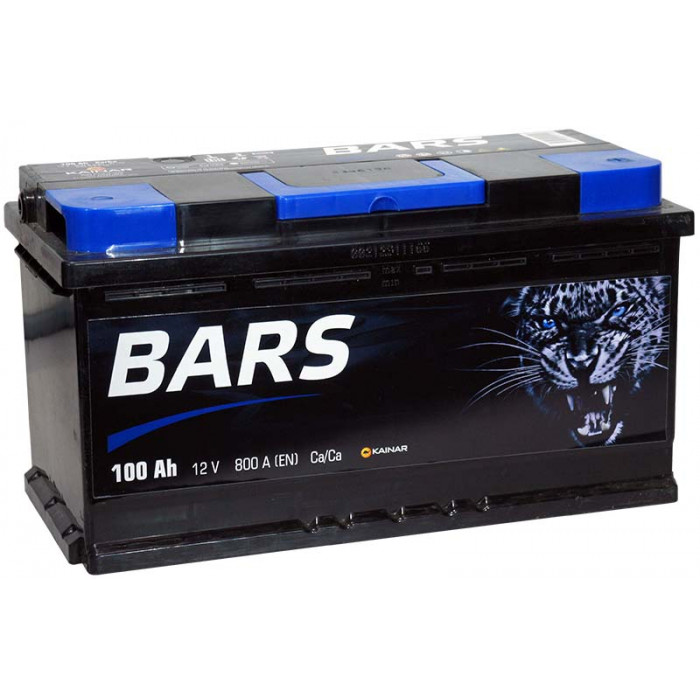 Аккумулятор BARS 6СТ-100 АПЗ п.п. 100Ач 800A (353x175x190)