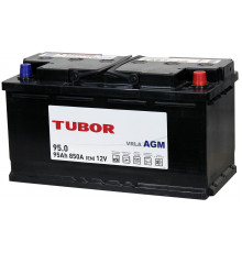 Аккумулятор TUBOR AGM 95Ah 850A (353x175x190) 6СТ-95.0 VRLA