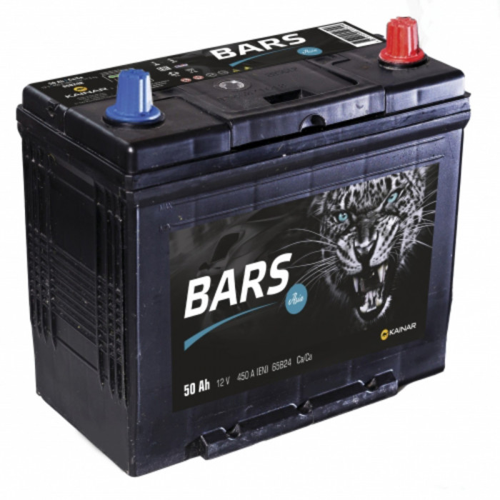 Аккумулятор BARS Asia 6СТ-50 АПЗ о.п 450A (238x129x227) 65B24LS