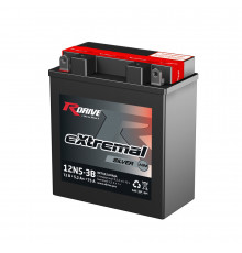 Аккумулятор RDrive 12N5-3B 12V 5Ah 75А обр. пол. AGM сухозаряж. (119x59x130) eXtremal SILVER