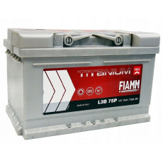 Аккумулятор Fiamm Titanium Pro 75 Ач 730A обр. пол. (278x175x175) низк. L3B 75P