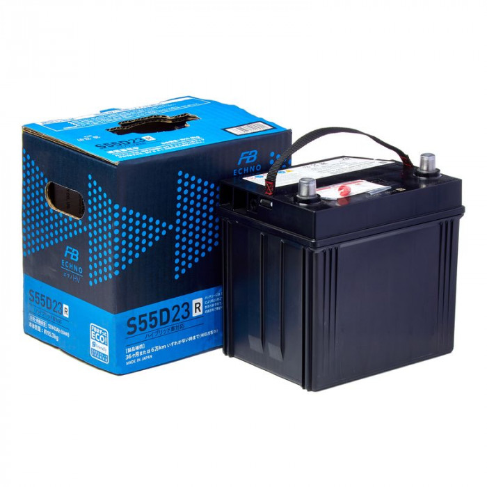 Аккумулятор Furukawa Battery HV S55D23R 51Ач 420А 219x170x227 пр. пол.  AGM START/STOP