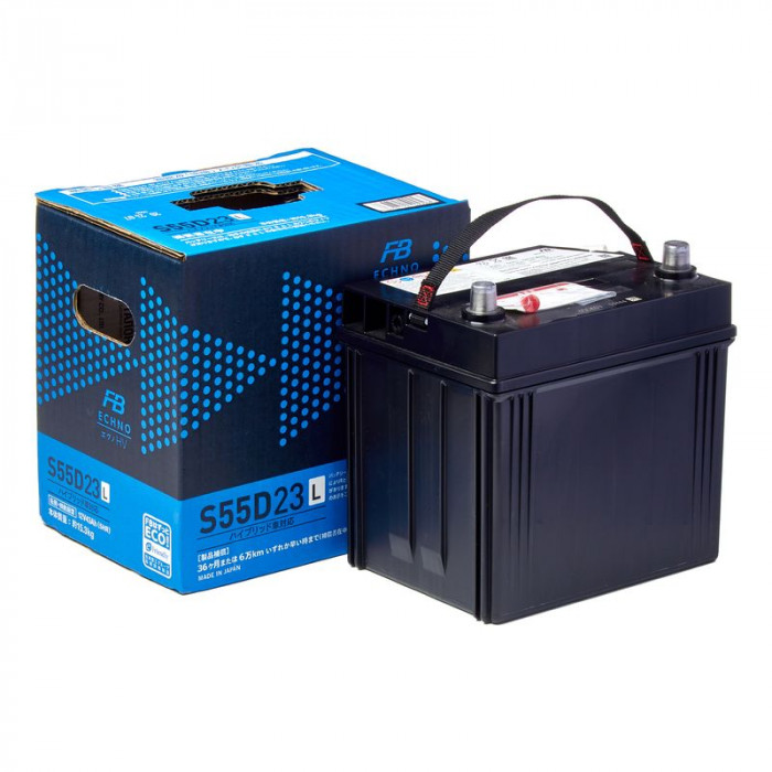 Аккумулятор Furukawa Battery HV S55D23L 51Ач 420А 219x170x227 обр. пол. AGM START/STOP