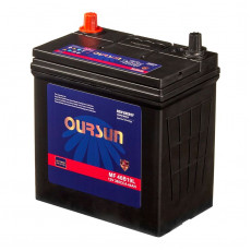 Аккумулятор OURSUN JIS MF 46B19L 44Ач 380А 196x128x222 обр. пол.