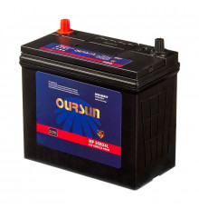 Аккумулятор OURSUN JIS MF 55B24L 45Ач 430А 237x128x221 обр. пол.
