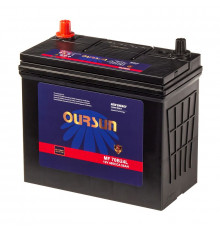 Аккумулятор OURSUN JIS MF 70B24L 55Ач 480А 237x128x221 обр. пол.