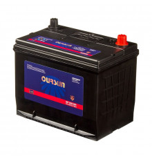 Аккумулятор OURSUN JIS MF 80D26R 70Ач 620А 259x172x222 пр. пол.