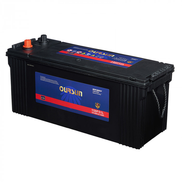 Аккумулятор OURSUN JIS 150F51L 135Ач 507А 507x186x233 обр. пол.
