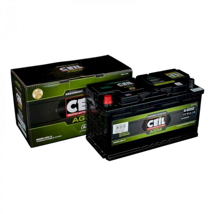 Аккумулятор CEIL  AGM 95-AGM-L5 R 95Ач 900А 353x175x190  пр. пол.  AGM START/STOP