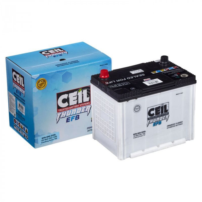 Аккумулятор CEIL JIS EFB-S95-D26L 80Ач 750А 260x173x225  обр. пол. EFB START/STOP