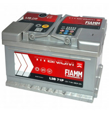 Аккумулятор Fiamm Titanium Pro 71R низкий 680A (278x175x175) L3B 71P