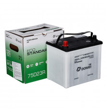 Аккумулятор DOMEI Eco STANDARD 75D23R 65Ач 640А 230x173x220  пр. пол.