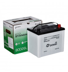 Аккумулятор DOMEI Eco STANDARD 80D26L 70Ач 760А 258x173x220  обр. пол.