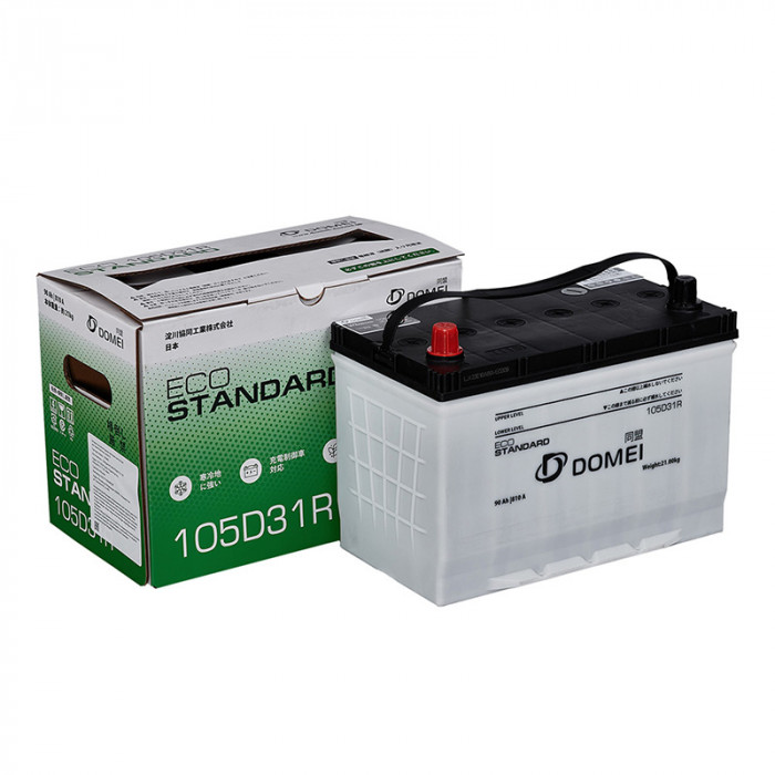 Аккумулятор DOMEI Eco STANDARD 105D31R 90Ач 810А 304x173x220  пр. пол.