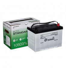 Аккумулятор DOMEI Eco STANDARD 105D31L 90Ач 810А 304x173x220  обр. пол.