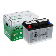 Аккумулятор DOMEI Eco STANDARD  78 - LN3R 78Ач 750А 278x175x190  пр. пол.