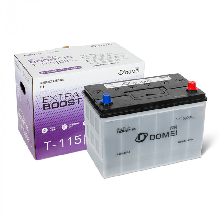 Аккумулятор DOMEI Extra BOOST IS T-115/D31L 95Ач 850А 306x176x225  обр. пол. EFB START/STOP
