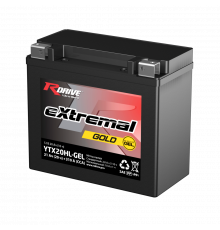 Аккумулятор RDrive  YTX20HL-GEL 12V 18Ah 310А обр. пол. (176x87x154) eXtremal GOLD