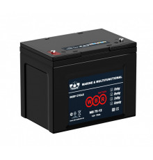 Аккумулятор WBR Marine MB 75-12 AGM 12V 75 Ah (260x170x202)
