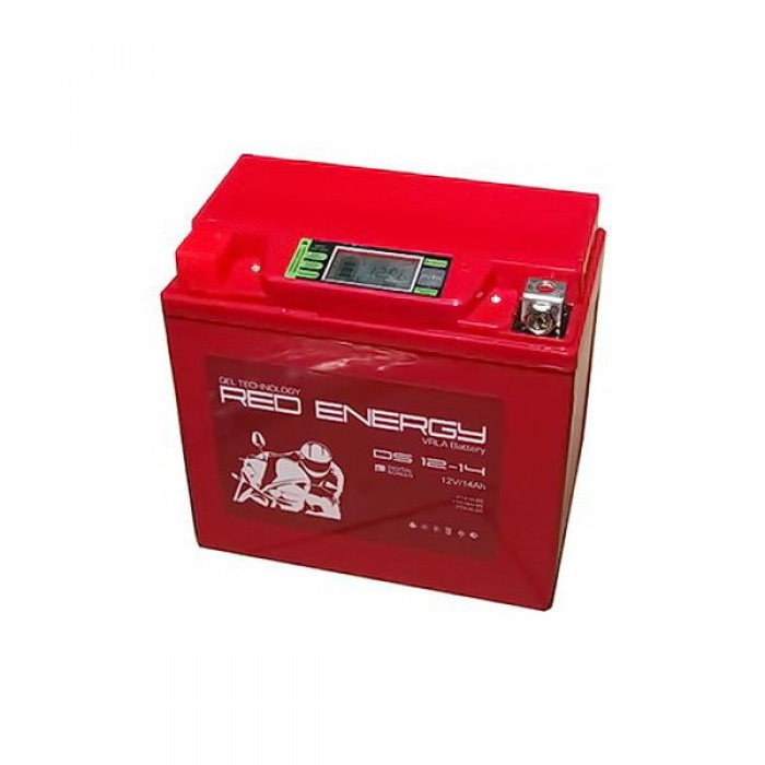 Аккумулятор Red Energy DS 1214, 12V 14Ач 210А (151x88x147) YTX14-BS, YTX14H-BS, YTX16-BS, YB16B-A