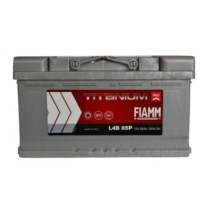 Аккумулятор Fiamm Titanium Pro 85 Ач 760A обр. пол. (315x175x175) низк. L4B 85P