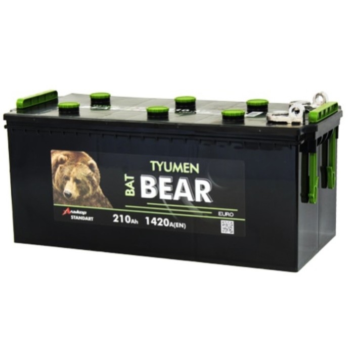 Аккумулятор Tyumen BatBear 6СТ-210VLA Ач 1420А болт (518х228х238) ca/ca