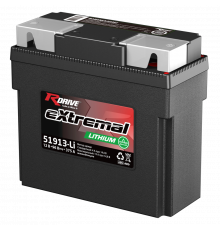 Аккумулятор Rdrive LITHIUM 51913-Li 12V 96 Втч 7,5Ah 375А обр. пол. (185x80x170) LiFePO4
