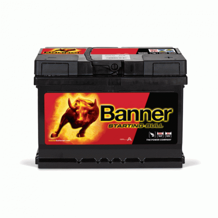 Аккумулятор Banner Starting Bull (560 09) 60R 480A 241x175x175