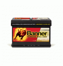 Аккумулятор BANNER Running Bull AGM Start-Stop (570 01) 70R 720A 278x175x190