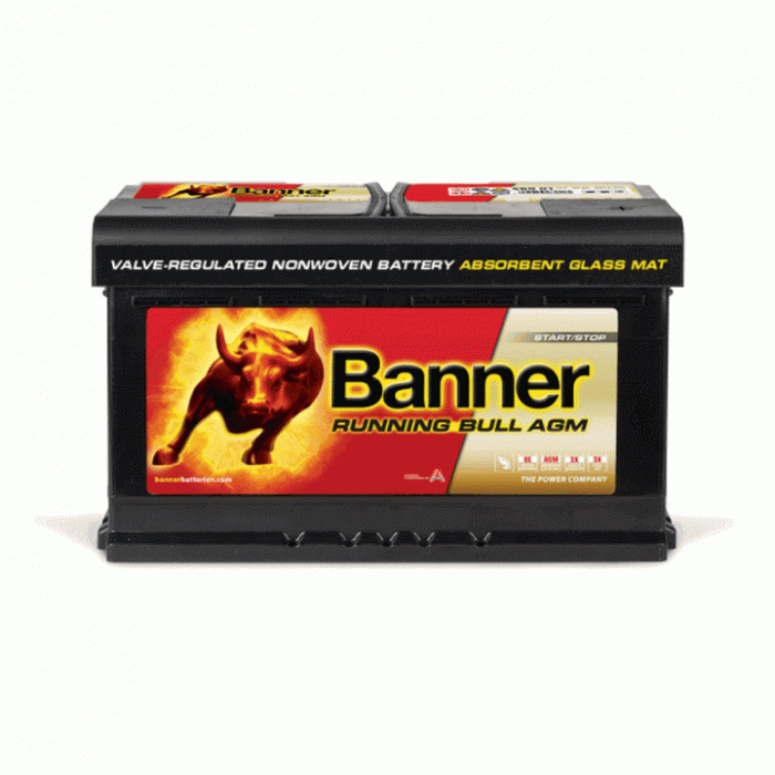 Аккумулятор BANNER Running Bull AGM Start-Stop (580 01) 80R 800A 315x175x190