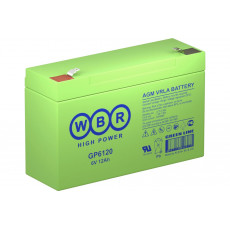Аккумулятор WBR GP 6120 6V 12 Ah (151х50х99)