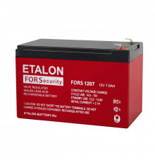 Аккумулятор ETALON FORS 1207 (12V 7 Aч 151x65x102)