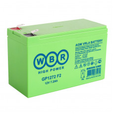 Аккумулятор WBR GP 1272 F2 12V 7.2 Ah (151х65х102)