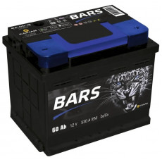 Аккумулятор BARS 6СТ-60 АПЗ о.п. 60Ач 530A (242x175x190)