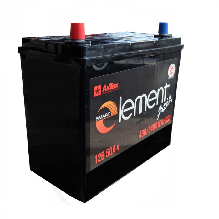 Аккумулятор Smart Element 60B24L 50Ач 430A обр. пол. (238x129x225)