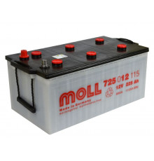 Аккумулятор MOLL Super Heavy Duty 225 Ah 1150A (518x276x242)