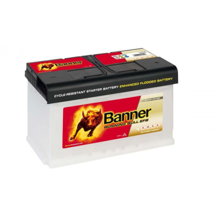 Аккумулятор Banner Running Bull EFB Start-Stop (580 11) 80R 780A 315х175х190