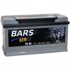 Аккумулятор BARS EFB 95 Ач прям. пол. 800А (353x175x190)