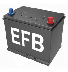 Подменный D26 EFB обр. пол. (260x173x225) 68-75 Ач