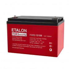Аккумулятор ETALON FORS 12100 (12V 100 Aч 330x171x214)