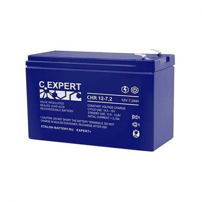 Аккумулятор C.EXPERT CHR 12-7.2  |  12V 7.2Ah (151х65х100)