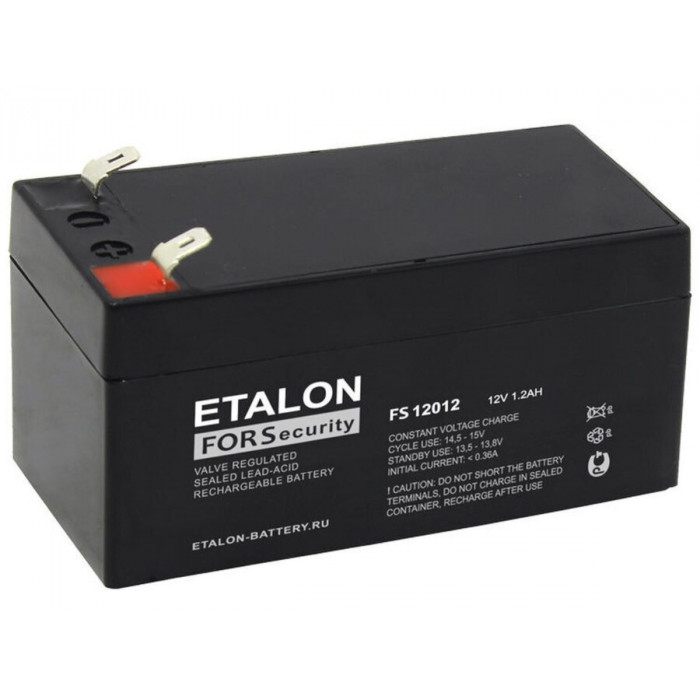 Аккумулятор ETALON FS 12012 12V 1.2Ач (98x44x59)