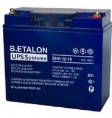 Аккумулятор B.ETALON CHR 12-17, 12V 17Ah (181x77x167)