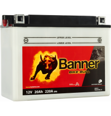Аккумулятор Banner Bike Bull 52012 12V 20 Ач обр. пол. 220А (205x90x162) Y50-N18L-A сухозаряж.