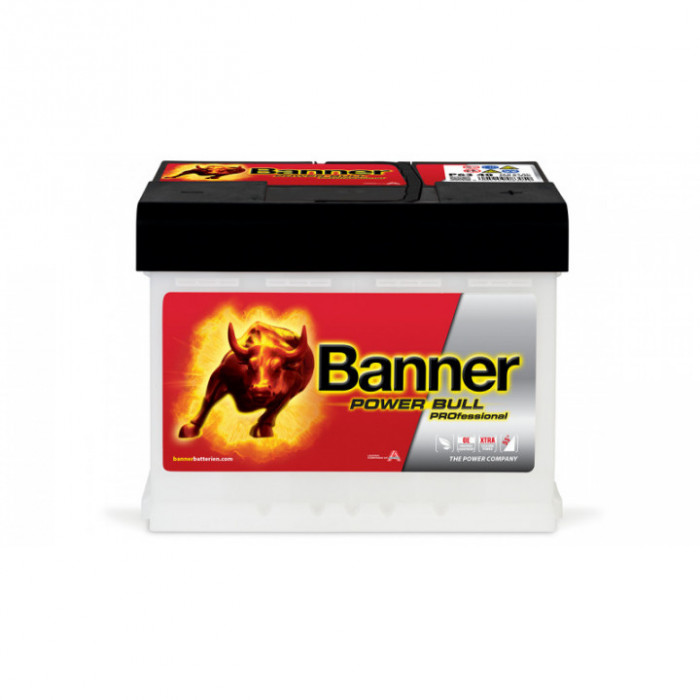 Аккумулятор BANNER Power Bull Pro (63 40) 63R 620A 242x175x190