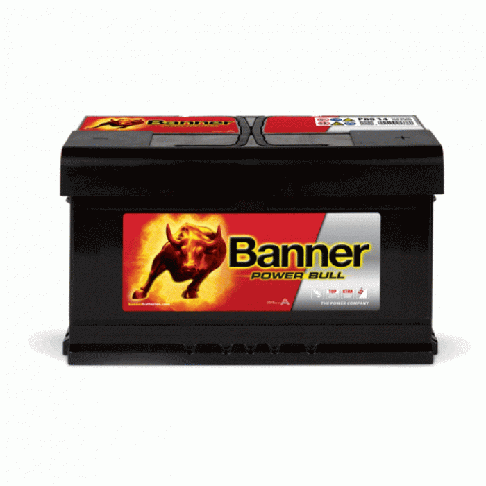 Аккумулятор BANNER Power Bull (80 14) 80R 700A 315x175x175