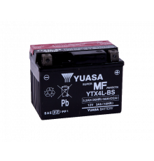 Аккумулятор Yuasa YTX4L-BS - 3 Ач 50А (114x71x86,5) обр. пол. AGM сухозаряж.