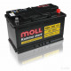 Аккумулятор Moll Kamina Start 80SR низкий 680A (315x175x175)