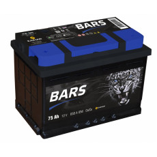 Аккумулятор BARS 6СТ-75 АПЗ п.п. 75Ач 650A (278x175x190)
