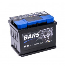 Аккумулятор BARS 6СТ-62 АПЗ о.п. 62Ач 550A (242x175x190)